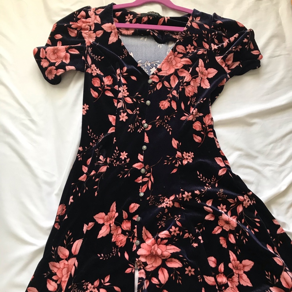 velvety dress